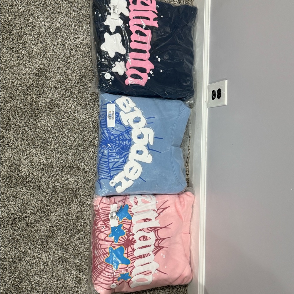 Sp5der hoodies brand new